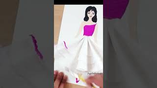 Craft Your Imagination with Adorable Paper Dolls #trending #shorts