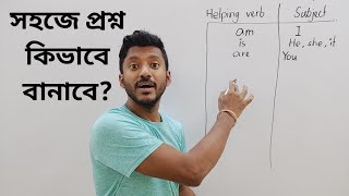 ইংরেজি বলতে চাইলে সহজে প্রশ্ন বানানো শেখো। Basic English