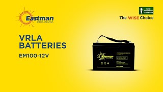 VRLA Battery specifications Explained | Everything You Need to Know | Eastman VRLA Battery