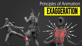 Mastering Exaggeration Principle of Animation | Exaggeration Principle Explained with Examples