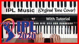IPL Music (Original Tone Cover) Easy Tutorial - ipl music tutorial