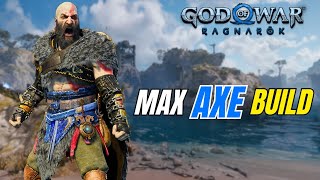 ALL BERSERKERS AND KING HROLF - MAX AXE BUILD - God Of War Ragnarok