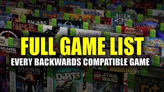 Xbox One Backwards Compatible Game List - Every Playable Xbox 360 Game