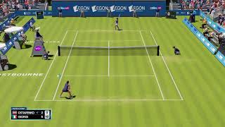 Ostapenko J. @ Giorgi C. [WTA 22] 1 set | 24/06 | AO Tennis 2 - live #aotennis22022