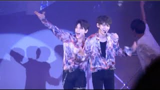 190916 JBJ95 오사카 팬미팅 2부 '불꽃처럼' 켄타 상균 직캠+폭죽에피소드