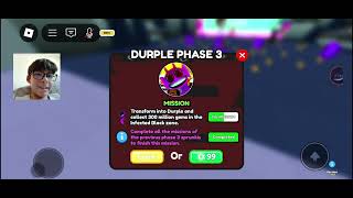 Lançou o durple pashe 3 nesse jogo do roblox