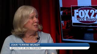 UMAINE PRESIDENT TALKS STUDENT ENROLLMENT