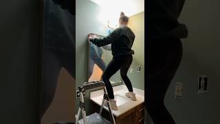 HOT MESS LAKE HOUSE RENOVATION 328 | ALMOST DONE WITH THIS BATHROOM RENOVATION!