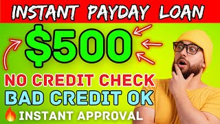 Get $500 INSTANT PAYDAY LOAN with BAD CREDIT and NO CREDIT CHECK 2023 | Get upto $5,000 PAYDAY LOAN