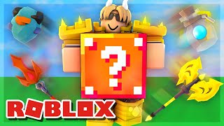 The NEW LUCKY BLOCK items are OVERPOWERED! Roblox Bedwars