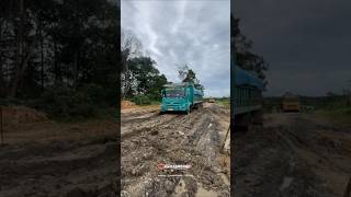 Muddy Mayhem! Hino Truck Battles Kubang Road