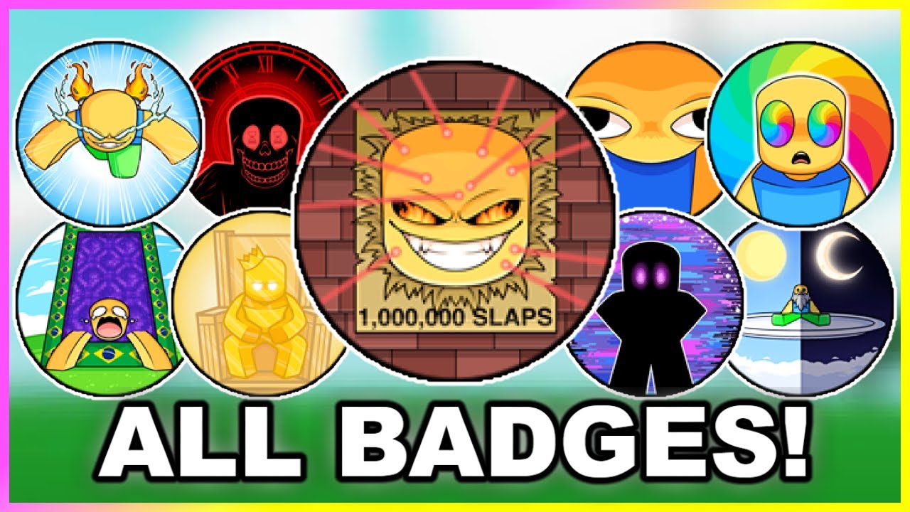 How To Get ALL 70 BADGES In SLAP BATTLES! [ROBLOX] - YouTube