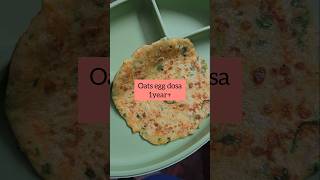 Oats egg dosa 1year+ #mommyvlogger #trending #kidslunchbox #kidssnacks #kidslunch #cooking #recipe