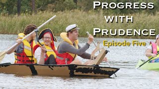 Building a cardboard boat - Episode 5