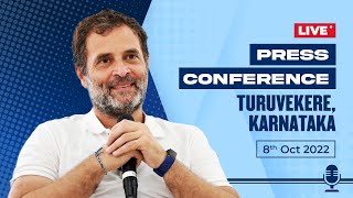 Press briefing | Bharat Jodo Yatra | Turuvekere | Karnataka