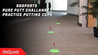 GoSports Pure Putt Challenge Putting Cups 3 Pack