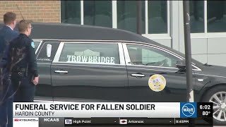 Funeral service held for fallen Ky. soldier Staff Sergeant Benjamin Pennington