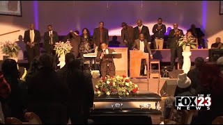 Video: People share how north Tulsa community leader touched their lives at funeral