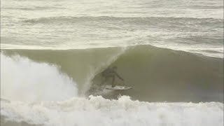 28.12.19 צינור יציאה מושלם ! גולשים סשן ערב Surfing Tube Waves Israel