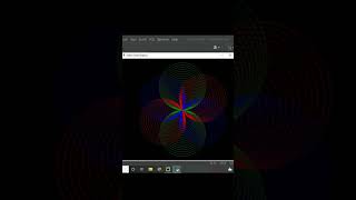 colorful circles using turtle module #shorts || #python programming|| #coding_campus.||coding campus