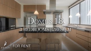 Domus 18 | 3 Bedrooms | 210 sq.m. | For RENT