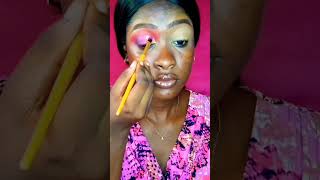 colorful eyeshadow tutorial#shortvideo #makeuptutorial #eyeshadow