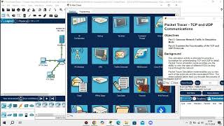 14.8.1 Packet Tracer - Tcp And Udp Communications