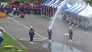 平成30年秋田県大仙仙北美郷支部消防訓練大会  小型ポンプ操法の部