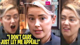 Amber RAGES On Denied Evidence For Appeal Even Though Johnny Had More!