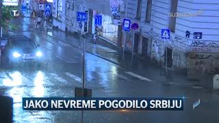 Jako nevreme pogodilo Srbiju ( Pravi Dnevnik 3. avgust 2019. )