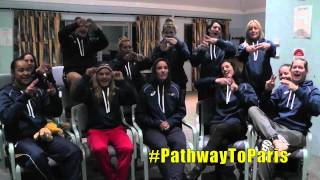 2014 Wallaroos singing Izzy Izzy Izzy Chant