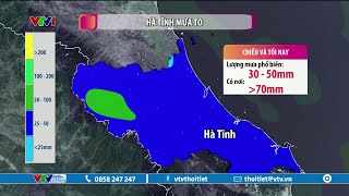 Cảnh báo thời tiết 19/03/2024 | Chiều và tối nay Hà Tĩnh mưa to | VTVWDB