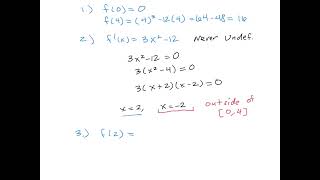 Closed Interval Optimization #1