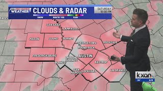 Widespread freezing rain, brutal cold air in Central Texas | KXAN Weather Forecast (Jan. 24)
