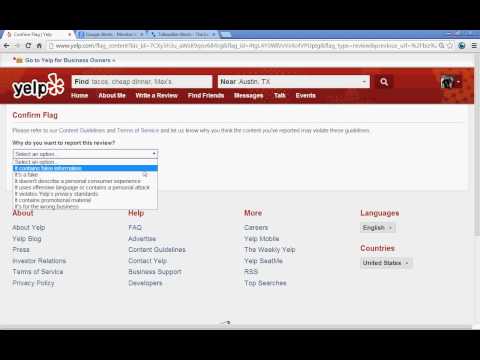 Yelp Training Course: Removing Negative Reviews Yelp Training Course: Removing Negative Reviews