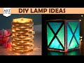 DIY Lamp Ideas | Popstick Lamp | Home Decor Lamp |  Night Lamp Craft |  @VENTUNOART