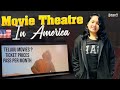 Movie Theatre in USA🇺🇸| Telugu movies🍿| Movie Ticket prices in America #usa #telugumovies #movies