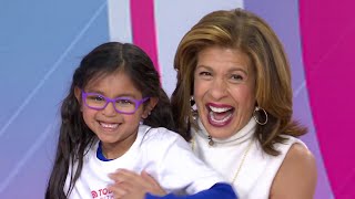 Hoda Kotb brings her daughter Haley’s first grade class to TODAY