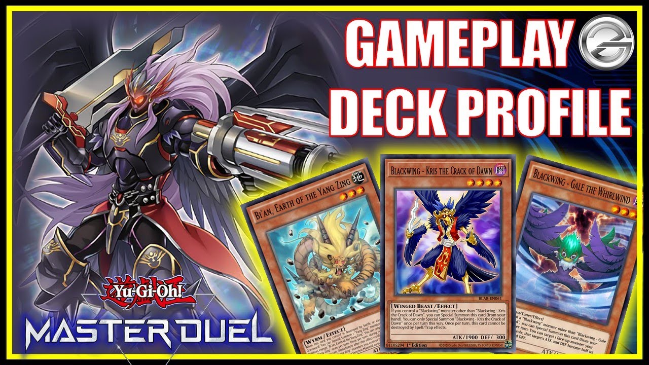 Blackwing Deck Master Duel Combo With Yang Zing Best Synchro Summon ...