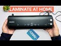 Best Laminator for Home and Office Use Only 1399 | AGARO Signature Laminator Review