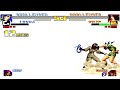 tas kof99 leona vs whip military battle