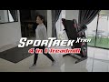 GINTELL SporTrek Xtra | 4 in 1 Treadmill