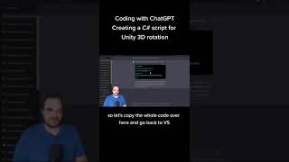 Coding with ChatGPT for Unity3D