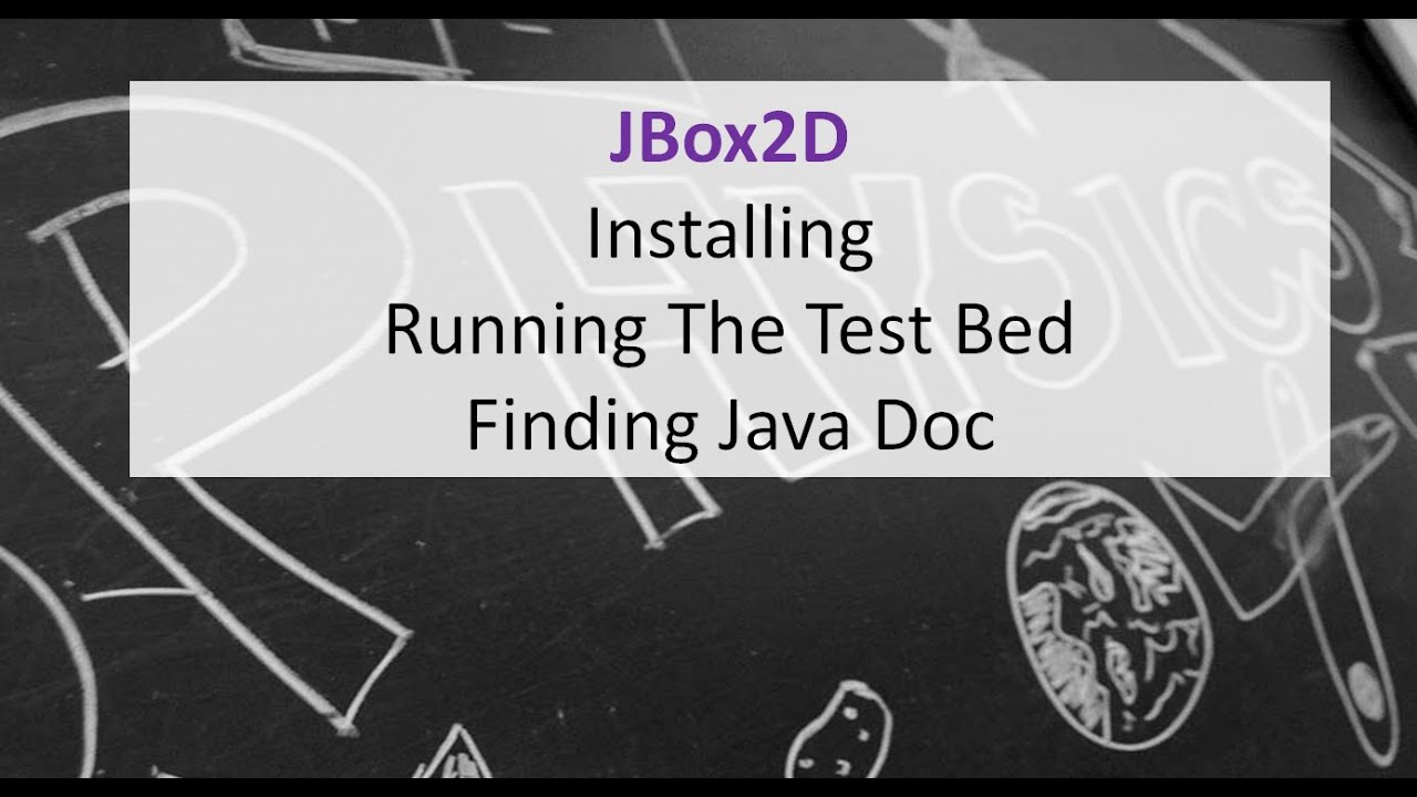 How To Install Jbox2d Youtube
