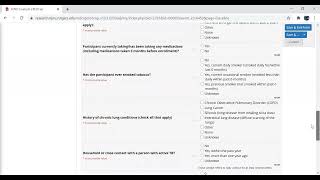 REDCap Web Data Entry