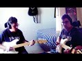 viajando no synthwave com minha guitarra