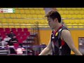 amazing kunlavut vitidsarn vs wang zheng xing korea masters 2024 badminton