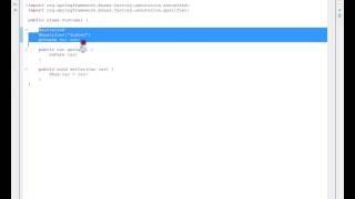 ANNOTATION CONFIG SPRING FRAMEWORK