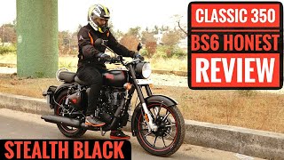 RE Classic 350 BS6 Stealth Black - My Honest Review | தமிழில் | Rev Force Tamil