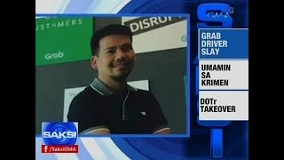 Saksi: Suspek sa pagpatay sa Grab driver na si Gerardo Maquidato Jr., tukoy na